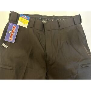 New With Tags SPIEWAK PERFORMANCE DUTY TROUSERS Black MEN'S 37x30 Pockets